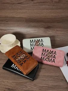 Fashion Letter Print Zipper Long Wallet, Multi Card Slot Minimalist Women's Multifunctional Wallet, Portable Mobile Phone, Coin and Cash Zipper Wallet Design, Durable Fashion Stylish Wallet