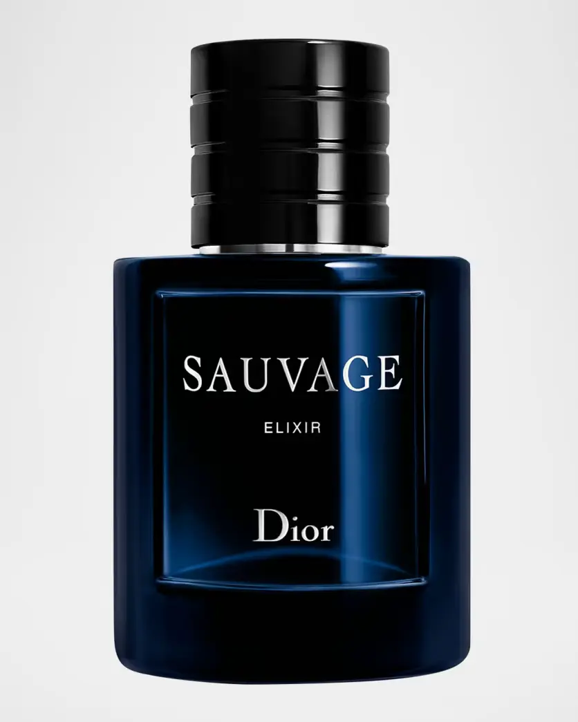 Christian Dior Sauvage Elixir Men Spicy Woody Cologne with Grapefruit, AOP Lavender, Cinnamon & Licorice, Extraordinarily Concentrated Long Lasting Designer Fragrance