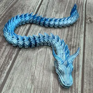 Articulated Infernal dragon 3D printed fidget toy holiday gift