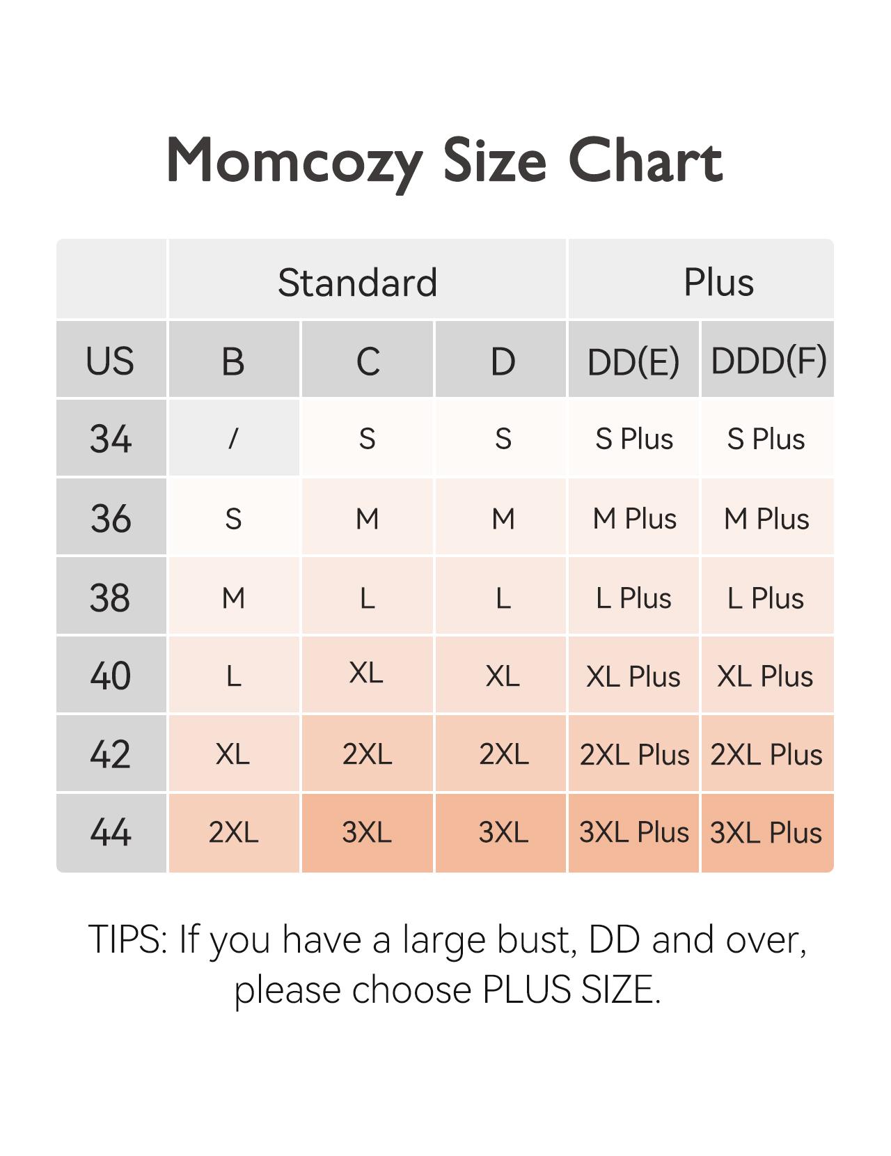 Momcozy Seamless Bra for Women, EB007 Comfort Soft Support Bra, Wireless Full-Coverage Everyday Bra Invisible Bralette 1 Pack Womenswear Underwear Lady Comfortable Basic Sexy Minimalist maternity  undies