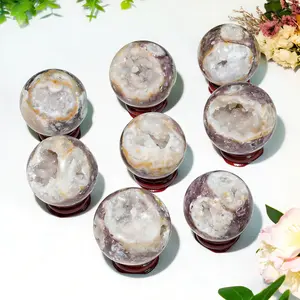 1 Count Lepidolite Sphere About 90g-115g