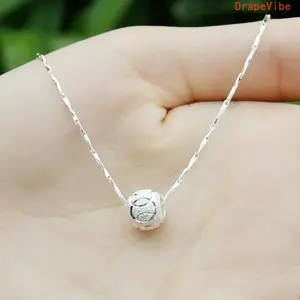 925 Sterling Silver Necklace Elegant Rotating Bead Pendant Vintage Style Durable Jewelry For Daily And Vacation Wear        Can you recommend some other silver jewelry? Do you have any matching bracelets for this necklace? What occasions are suitable for