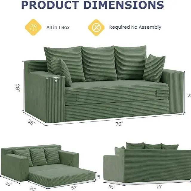 Green-3 seats