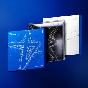 TXT – The Star Chapter: TOGETHER [Standard Photobook CD] | Awake / Etched / Starlight Ver. (Choose Version) | Official K-Pop Album with Photobook, CD-R, Random Photocard, Star Card & Poster | Title Track: Beautiful Strangers