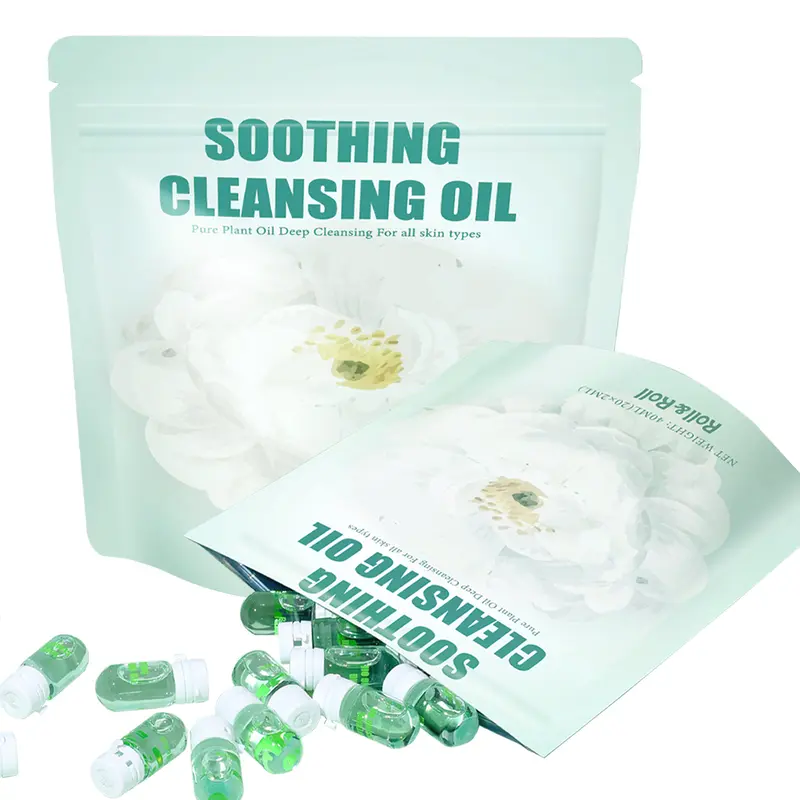 Roll&Roll  Natural Cleansing Oil – Waterproof Makeup Remover Oil, Nourishing and Gentle for Sensitive Skin and All Skin Types