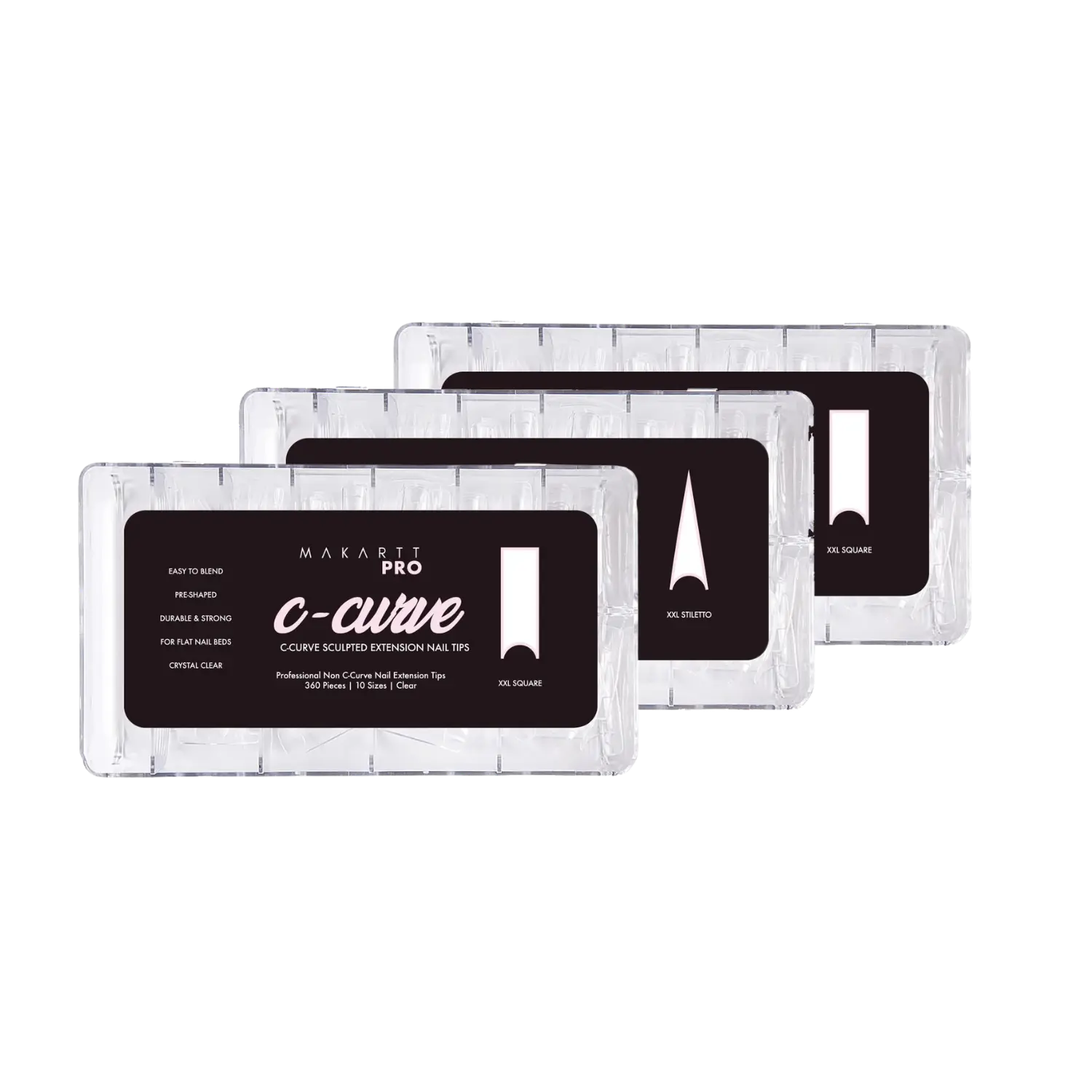 C-Curve Nail Tips Bundle