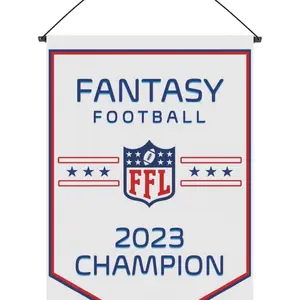 2023 Fantasy Football League Champion Banner Classic Design