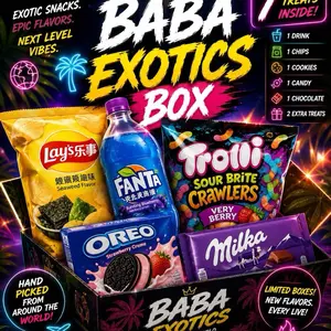 babas favorite exotic snack box