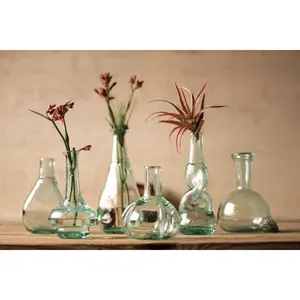 bud vase glass set | bud vases bulk | bud vases for wedding | wedding table decor | bud vase clear | table decor