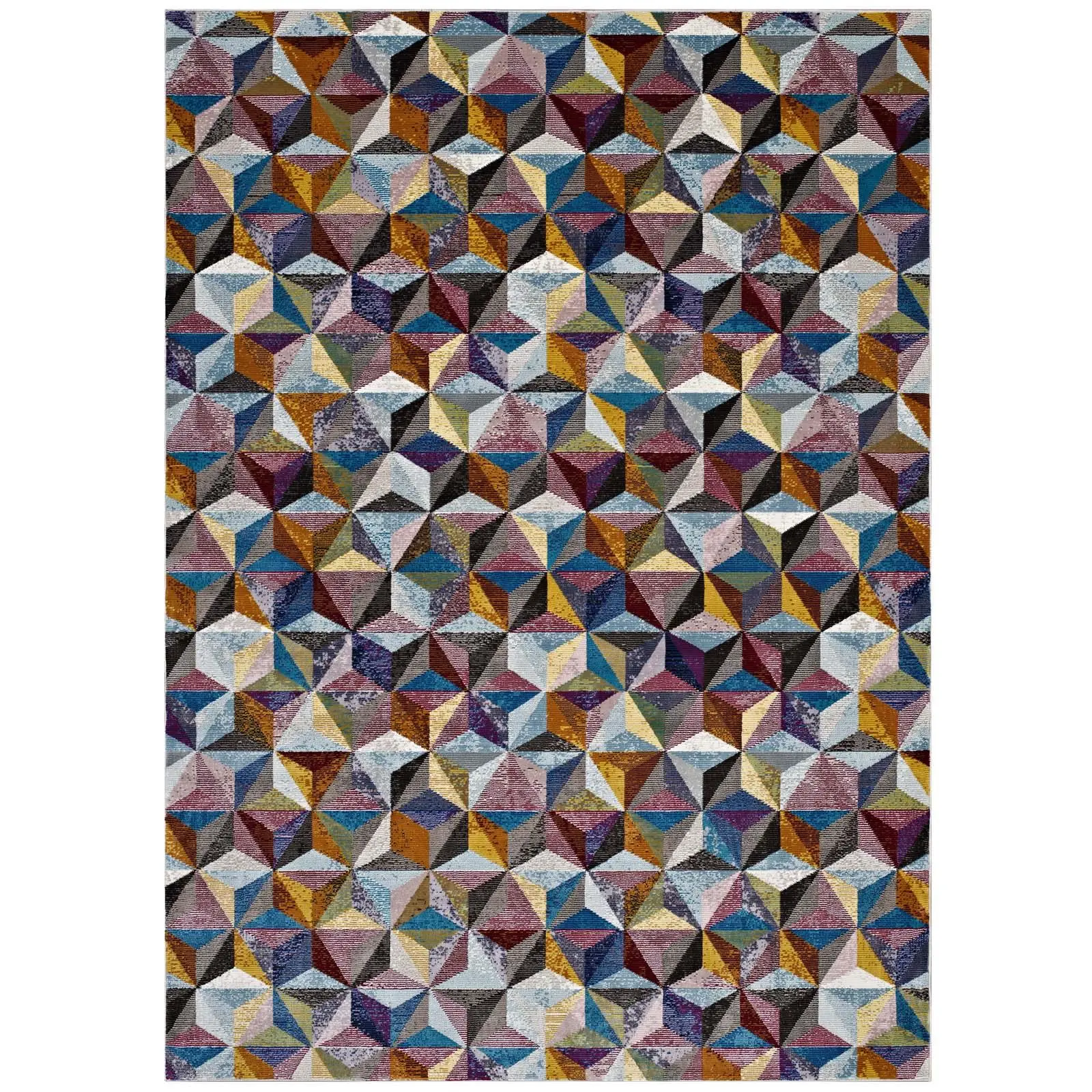 Modway Arisa Geometric Hexagon Mosaic  Area Rug