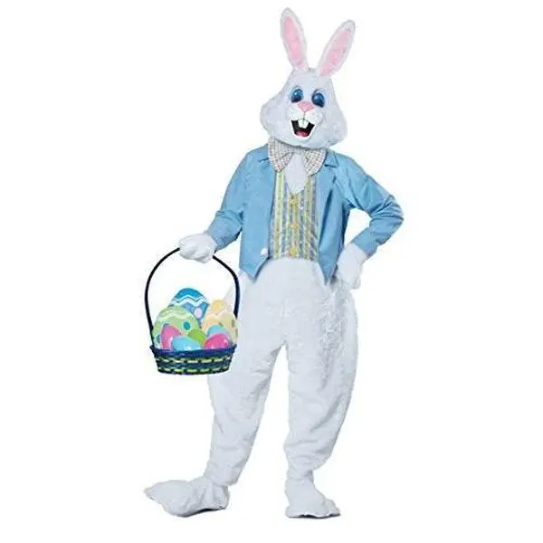 Easter Bunny Rabbit - Jacket - Deluxe Mascot Costume - 2 Sizes
