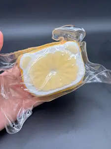 Frozen butter orange kitty moldable large taba squishy