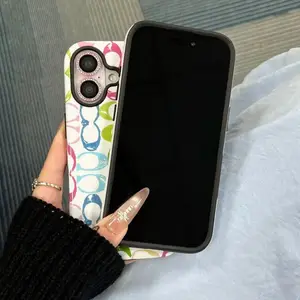 Luxurious Rainbow Print Phone Case, Trendy Protective Cover for iPhone X, 11, 12, 13, 14, 15 & more –  SS Galaxy S21 to S25 Ultra, Plus with Suction