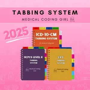 Medical Coding Girl Tabbing System - BUNDLE 2025