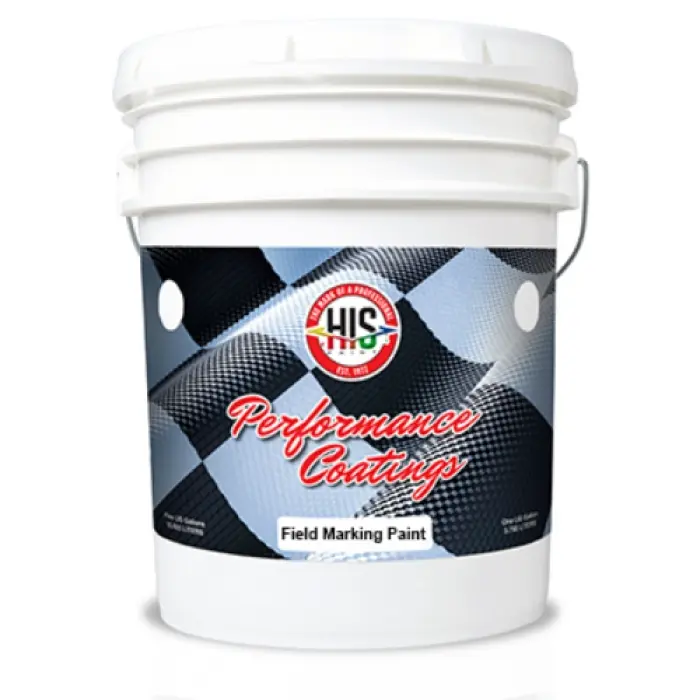 HIS Paint Manufacturing  5 gal Latex Field Marking Acrylic Paint, White