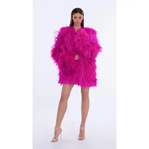 Fluffy Feather Jacket