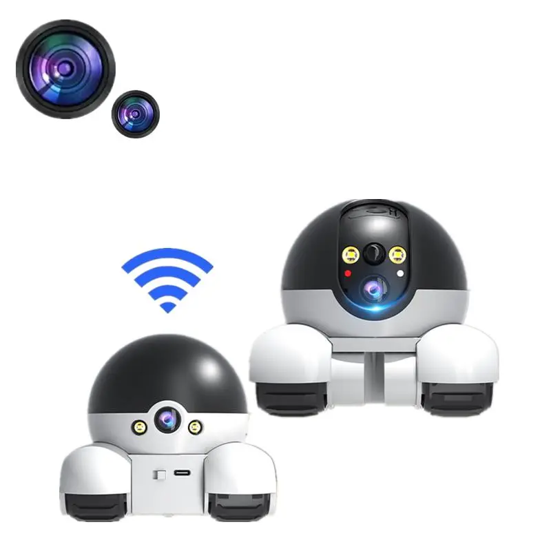 Pet Whole House Mobile Monitor Camera, Remote Phone Conversation HD WiFi Camera, Home Security & Surveillance System