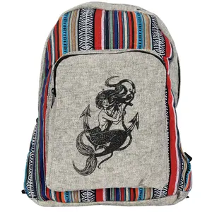 Mermaid Cotton Backpack