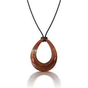 DearYou Studio B Gold Pendant Necklace Statement Boho Western Accessories for Women Chunky Gold Necklace Long Silver Pendant Necklaces for Women Trendy 2026