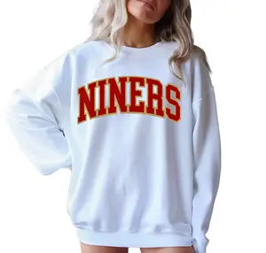 Niners Football Crewneck Sweatshirt