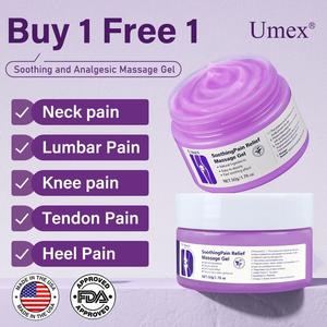 【Buy 1 Get 1 Free】Umex1 High-Performance Joint & Bone Gel | Supports Back, Neck, Feet, and Hands | Relieves Pain & Offers Moisturizing, Hydrating, and Restorative Care Deep Collagen Overnight Hydrogel Masks muscle discomfort summerwins