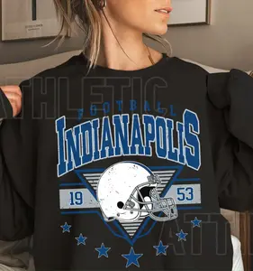 INDIANAPOLIS Crewneck Sweatshirt, Collt. sSS Sweatshirt, Coltt.sSS Fans Shirt, Retro 1953 Football Sweatshirt, Classic Game Day Sweatshirt, Indianapolis Team Fan Gear