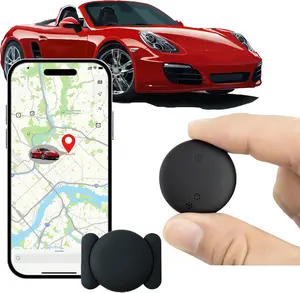 GPS Tracker for Car,Portable Mini Tracker Device withWeatherproof Magnetic Case- Hidden GPS Trackers,Anti-lost Device,Global Coverage Location Tracker,Works withApple Find My ( lOS Only), For Apple iPhone & Android
