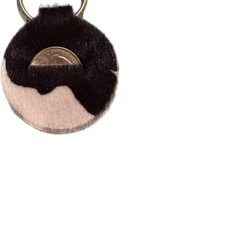 Quarter keychain holder