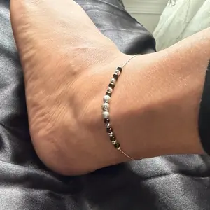 Single Wear Anklets for Girls and Women - Stylish Beaded Design for Everyday Wear