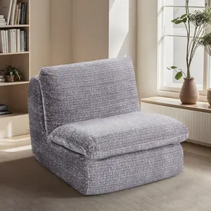 Cloud Boneless Bean Bag Cough, Compressed Comfy Floor Sofa with High-Density Foam, Eco-Friendly Materials, Removable Washable Cover, Lounge Seating for Bedroom, Dorm & Living Room, sofá comprimido para apartamento, silla, sillón, fácil de armar