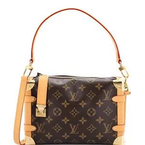 Pre-owned Louis Vuitton Canvas Coated Top Handle Bags Side Trunk Handbag Monogram Canvas MM by Rebag