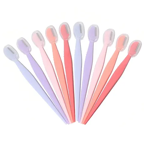 Eyebrow Trimming Tool Set, 10pcs/20pcs Eyebrow Shaping Razor, Eyebrow Trimmer, Facial Hair Shaving Tool, Makeup Tool for Women, Cosmetic, Beauty Tool, Eyebrow Styling Kit, Cosmetic Tools