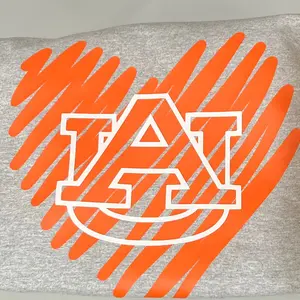 Cotton Crew Neck Auburn T-shirt