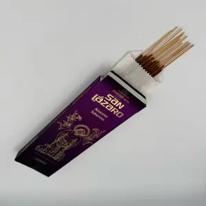San Lázaro Tuberose Incense Sticks, Home Fragrance with Calming Aroma and Long-Lasting Scent