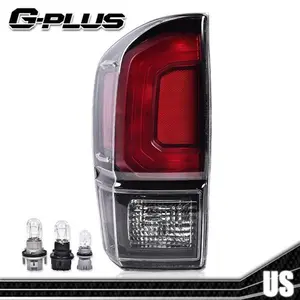 Fit For 16-2021 Toyota TRD Tacoma Rear Tail Light Brake Lamp Left Side W/ Bulbs