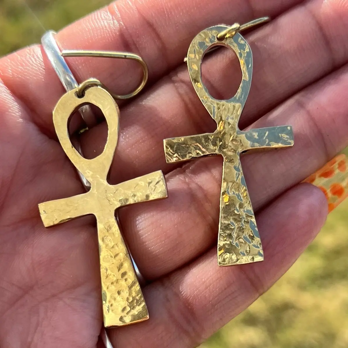 Brass Earrings