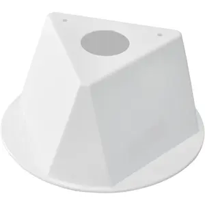Global Industrial 412433 Inventory Control Cone - White - Pack of 5
