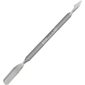 Pro SMART 51 Manicure Pusher Type 2 – Wide Pusher and Cleaner – Stainless Steel – Professional Cuticle Tool for Manicure and Pedicure