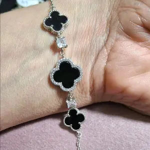 pulso 3 clovers plata.925