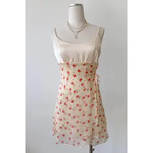 Stretch Lace Mini Wrap Dress