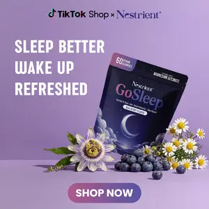 GoSleep Melatonin-Free Sleep Gummies – Dual Formula A + B, Magnesium Glycinate + GABA + L-Theanine + 5-HTP, Relaxation & Sleep Support, Acai Berry Center-Filled (60 Gummies)