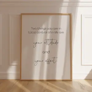 Feminist Wall Art Empowering Quotes for Women Office Decor Minimalist Quote Print, Unframed