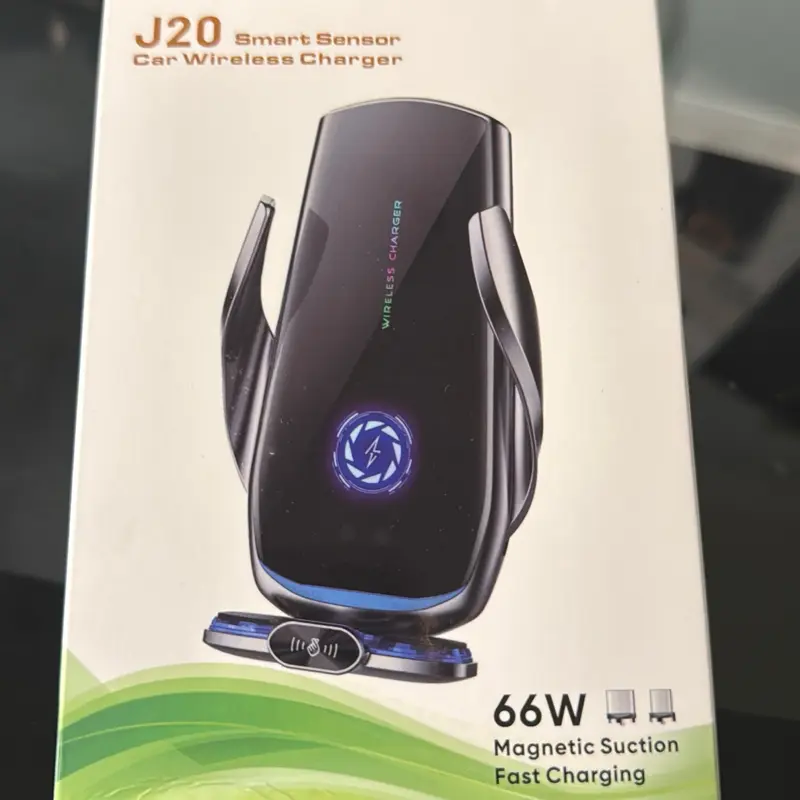 Wireless charging J20S  Smart Sensor Car wireless charger