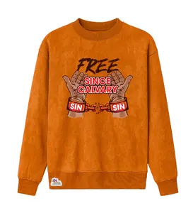 Women's Drop Shoulder Crew Neck Set Free (DH) Sweatshirt with HIM Touch