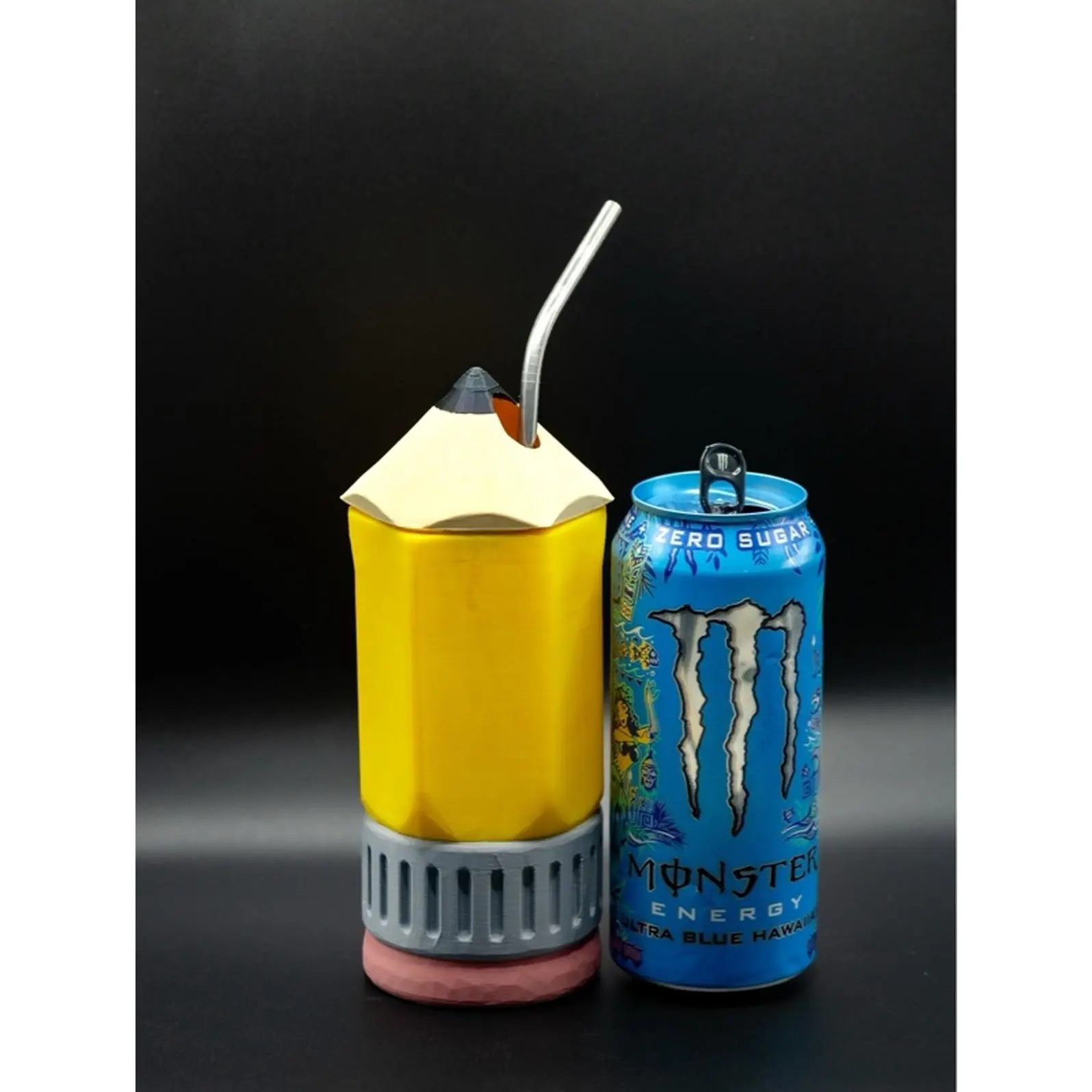3D Printed Drink Holder 16oz #2 - Unique Design for Beverages