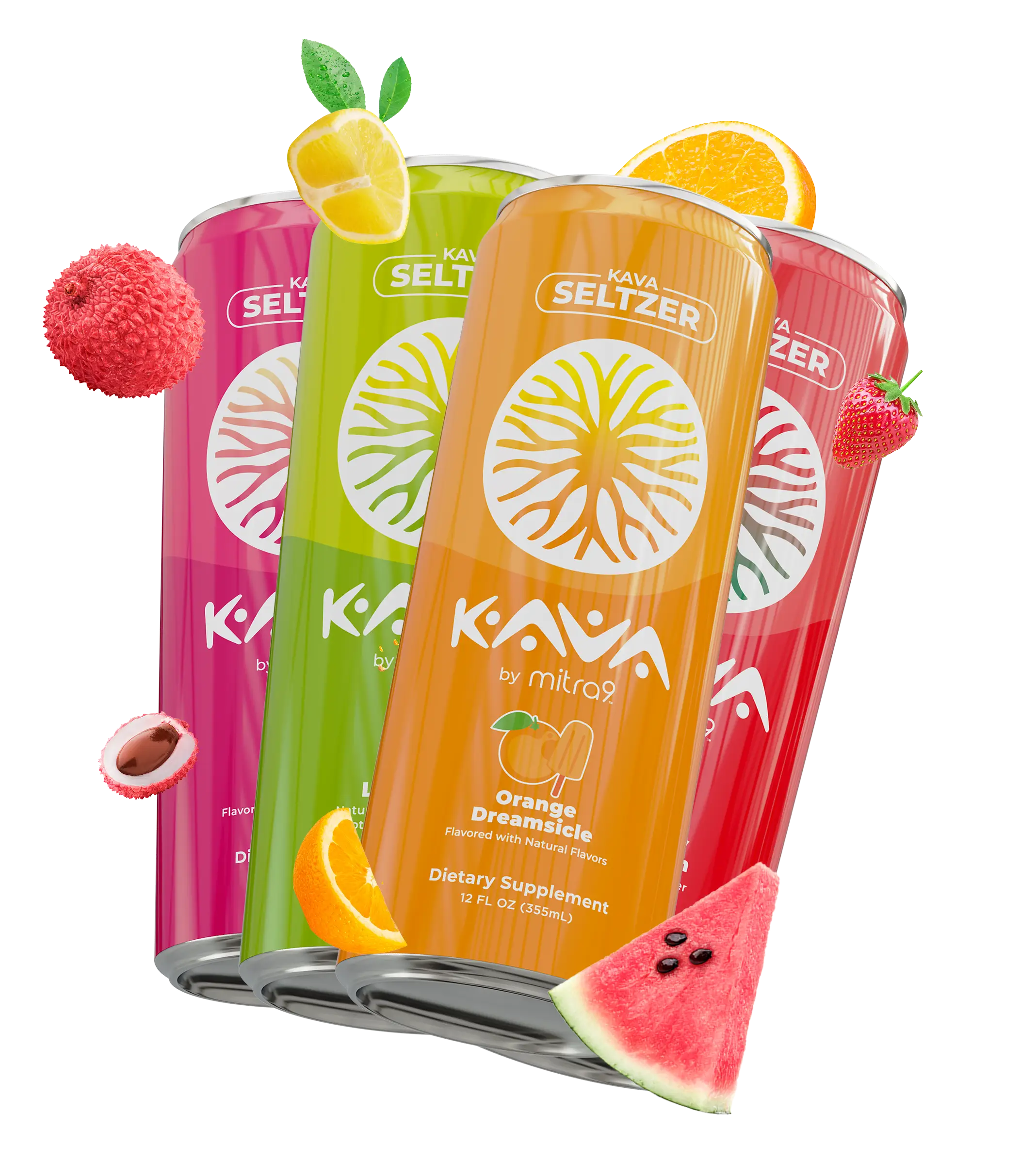 Variety Kava Seltzers - Kava by Mitra9