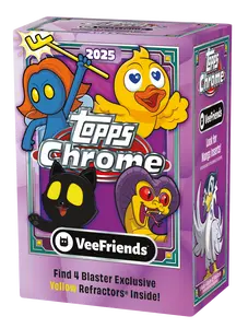 Topps VeeFriends Chrome Blaster Box Collectible Trading Cards Authentic Collectible Cards