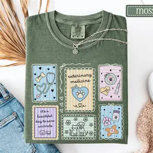 Veterinary Medicine Shirt • Vet Med Comfort Colors Stamp Tshirt • Vet Tech Tees • Veterinary Technician Gift • Veterinarian Gift • Vet Nurse