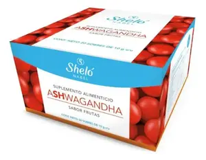 Shelo Nabel Ashwagandha Herbal Power 20 Sachets Daily Balance Fruit Flavor Powder Supplement USA