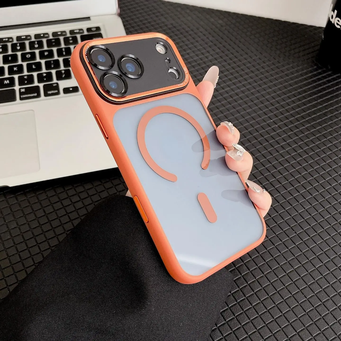 Vibrant Orange-Magnetic Style